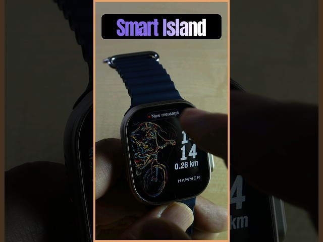 Apple Watch Ultra Clone | Hammer Active 2.0 Plus Smartwatch | #shorst #youtubeshorts
