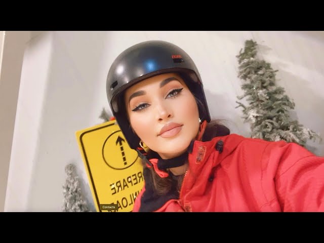 Snowboarding for the first time! ❤️ | Video Diary #21