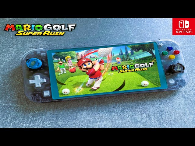 Mario Golf: Super Rush Nintendo Switch Lite Gameplay