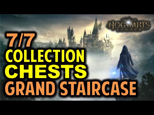 The Grand Staircase: All 7 Collection Chests Locations | Hogwarts Legacy