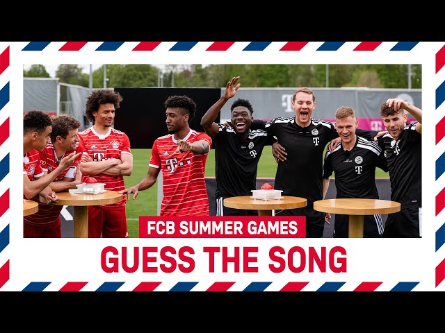 Guess The Song Challenge | FC Bayern Summer Games 2022 | Episode 6