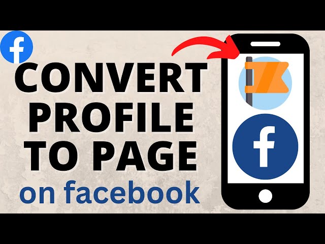 How to Convert Facebook Account to Page - iPhone & Android