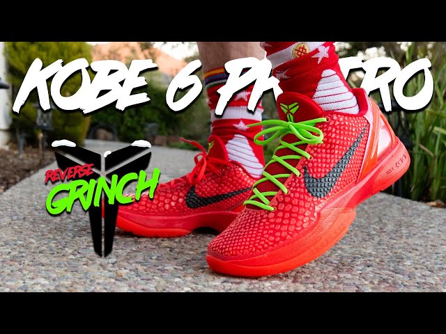 Nike Kobe 6 Protro "Reverse Grinch" MERRY CHRYSLER!?!