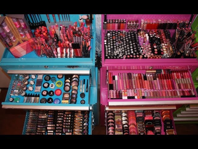 Makeup Collection, Organization, & Storage 2014 Pt.1