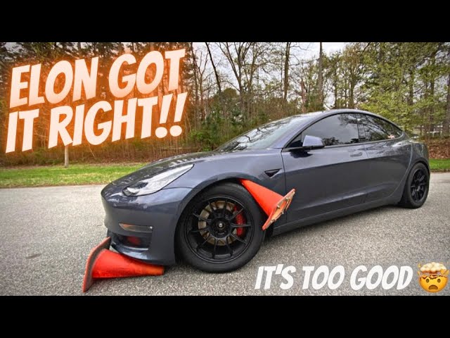 Tesla Model 3 Performance | INSANELY Good At Autocross!!