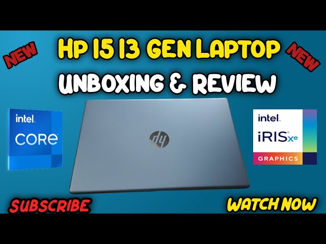 Hp 15-fd0021tu | Intel I5 13th Gen ⚡New Laptop 2023 Unboxing & Review