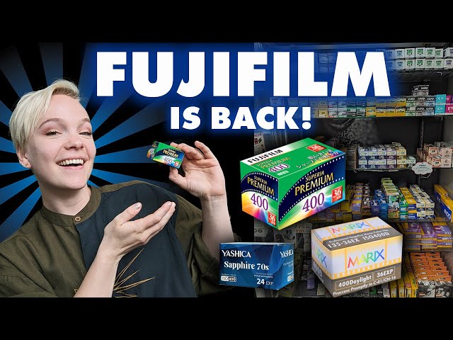 Fujifilm Back in Production! What is Film Photography Like in Japan in 2024?