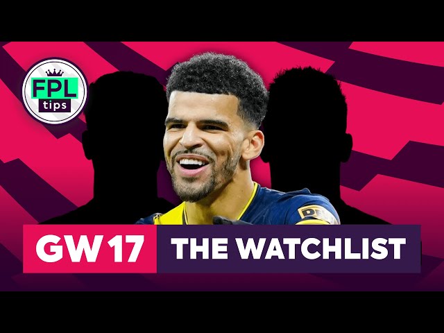 FPL GW17: THE WATCHLIST | Haaland Replacements | Gameweek 17 | Fantasy Premier League 2023/24 Tips
