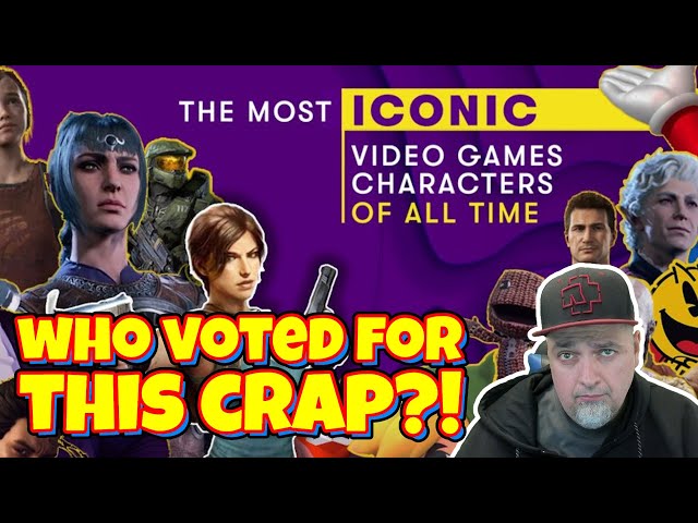 SHAME! The Most ICONIC Video Game Characters Of All Time My BALLS!