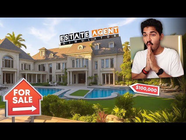 I Spent $100,000 on THIS House! - Estate Agent Simulator [#2]