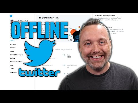 Make an Offline Twitter Archive