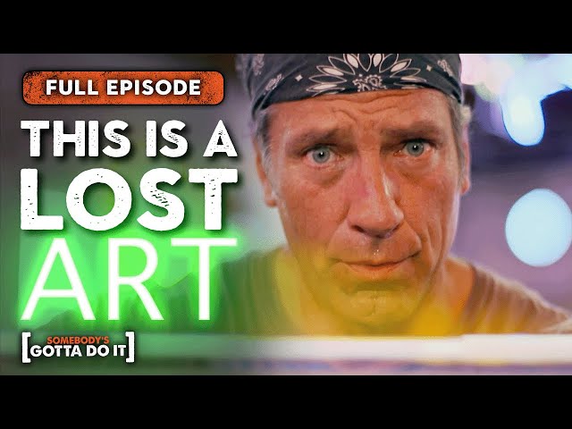 Mike Rowe Attempts the LOST ART of Blowing Neon Glass | Somebody's Gotta Do It