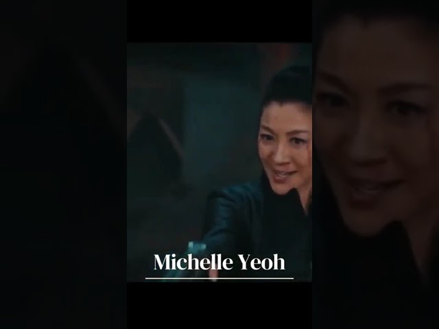MICHELLE YEOH | Best Action Moments | #oscars2023 #bestactress #shorts