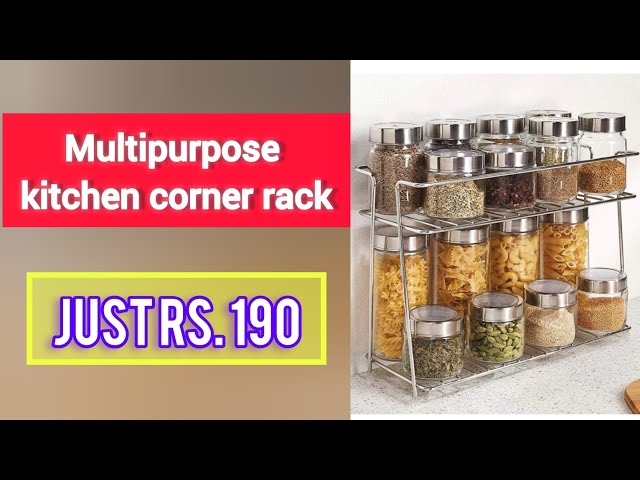 Multipurpose kitchen corner rack at Just Rs. 190| Shopsy | Flipkart | Amazon | Online Shopping 🛍