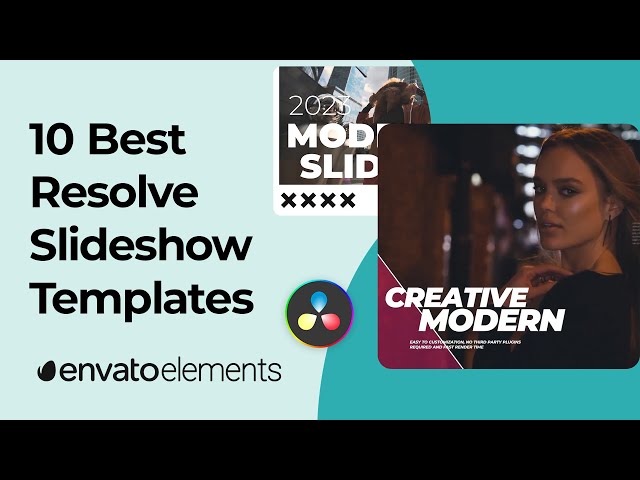 10 Best DaVinci Resolve Slideshow Templates