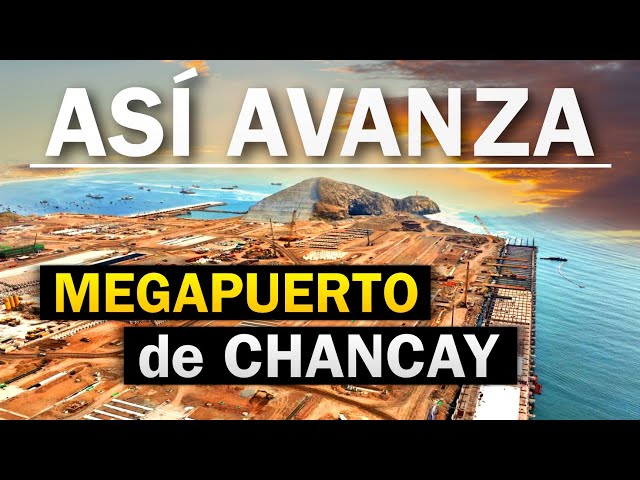 Así de MONSTRUOSO será el Puerto de Chancay De Perú 🇵🇪 | Increíble progreso de construcción