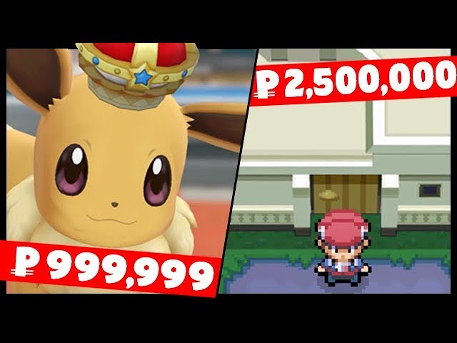 What Are The Most Expensive Things You can Buy in Pokemon Games?