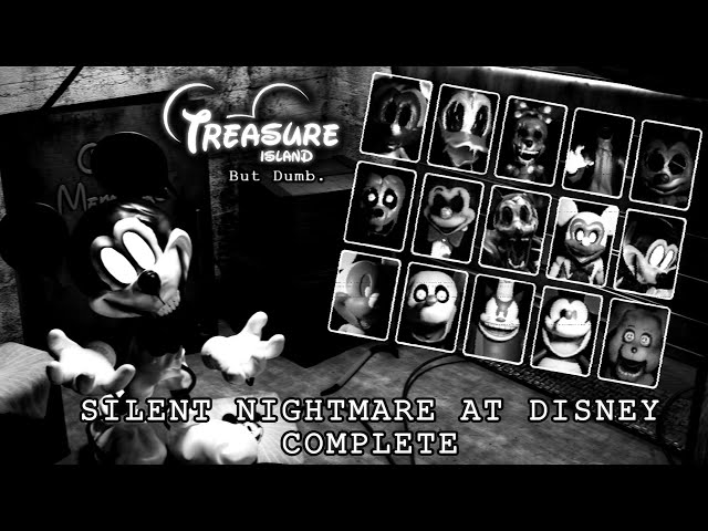 Silent Nightmare At Disney Completed!! | Fnati But Dumb