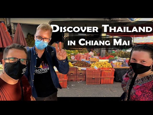 Mit @DiscoverThailand in Chiang Mai unterwegs auf dem Großmarkt