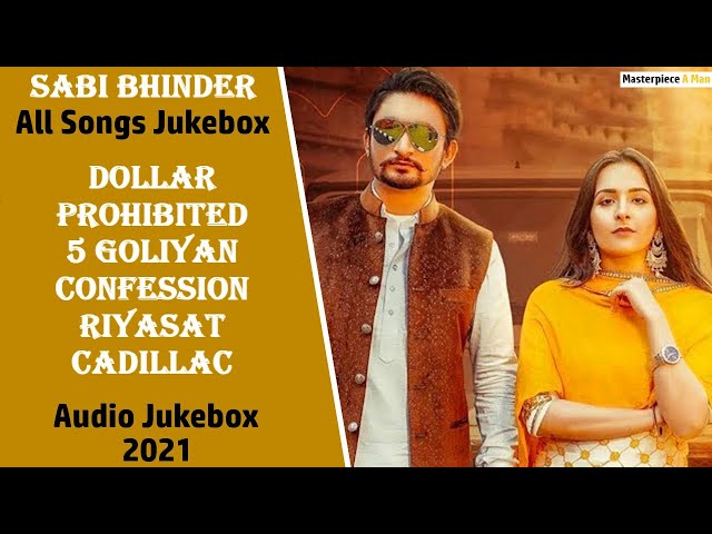 Sabi Bhinder All Songs || Audio Jukebox 2021 || Punjabi Jukebox || Sabi Bhinder All New Song