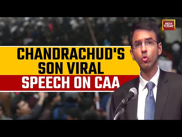 Is the Citizenship Amendment Act Unconstitutional? Listen To CJI Chandrachud's son Abhinav