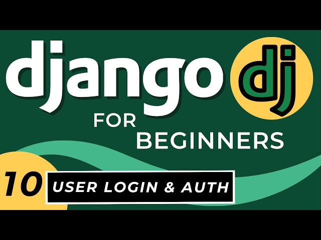Django Login Form and User Authentication