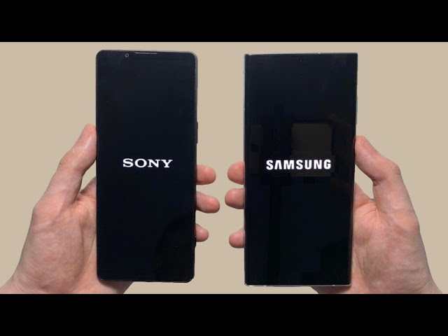 Sony Xperia 1 IV vs Galaxy S22 Ultra Speed Test, Speakers, Battery & Camera Test!