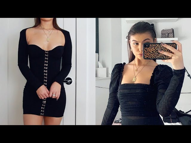 VALENTINE'S DAY TRY ON CLOTHING HAUL | HOUSE OF CB