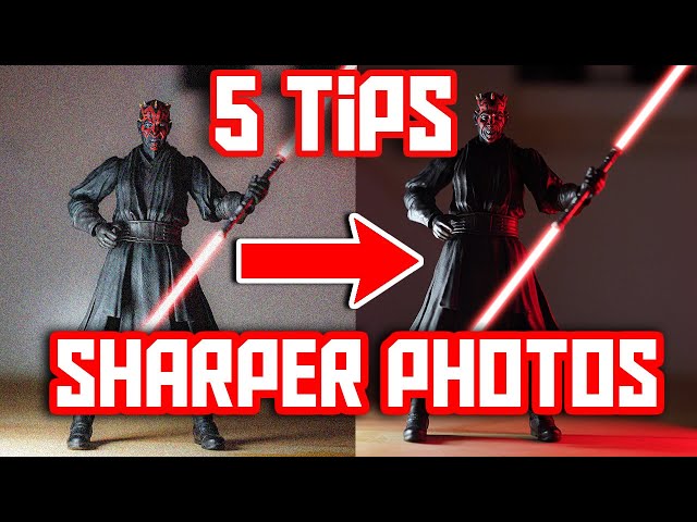 Top 5 tips to get Sharper Photos!