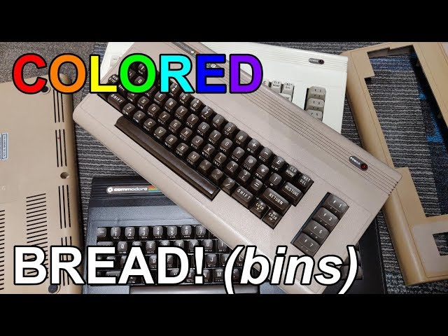 My Different Colored C64 Breadbins