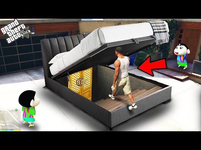 GTA 5 : Franklin Search Secret Room Under Franklin's Bed Nearby Franklin House in GTA 5!(GTA 5 mods)