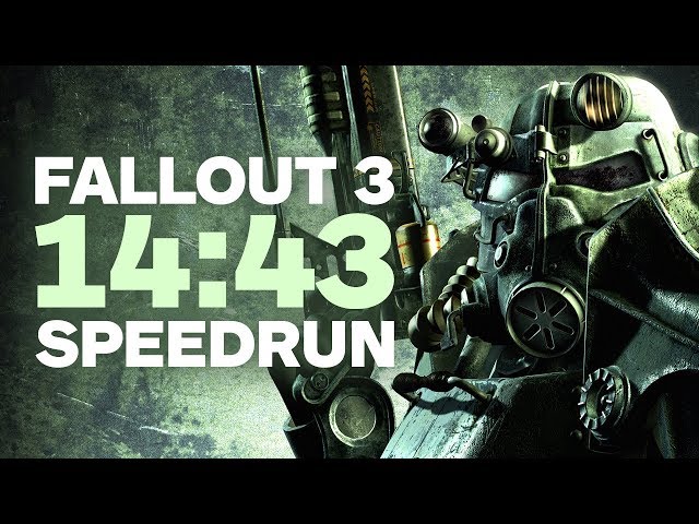 Fallout 3 Finished In Under 15 Minutes - Speedrun