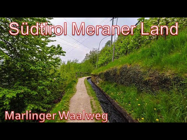 Panoramablicke und Naturidylle - Der Marlinger Waalweg in Südtirol