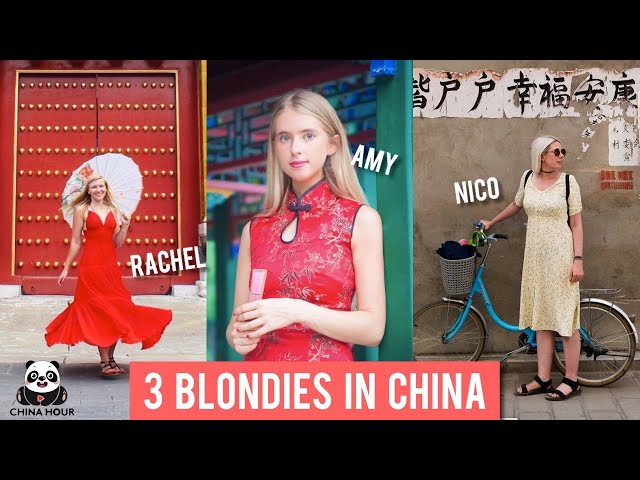 3 Blondies chatting all things China!