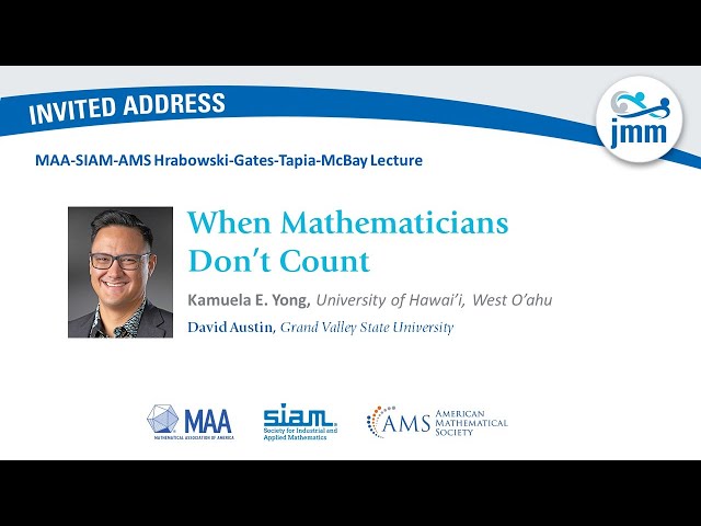 Kamuela Yong "When Mathematicians Don't Count"