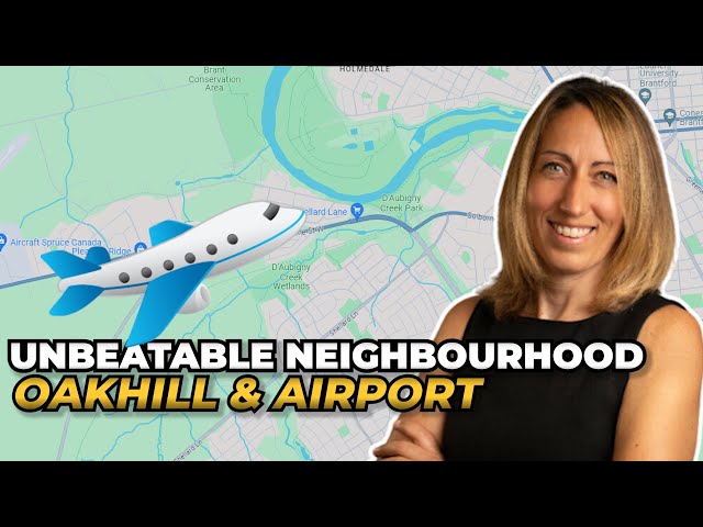 Exploring TOP Neighbourhoods In Brantford | Oakhill & Airport Neighbourhoods Map Tour (Brantford ON)