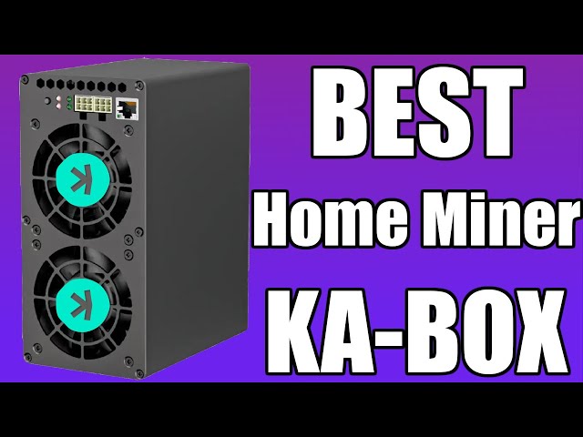 Is This The BEST Home Kaspa Miner?  Goldshell KA-BOX