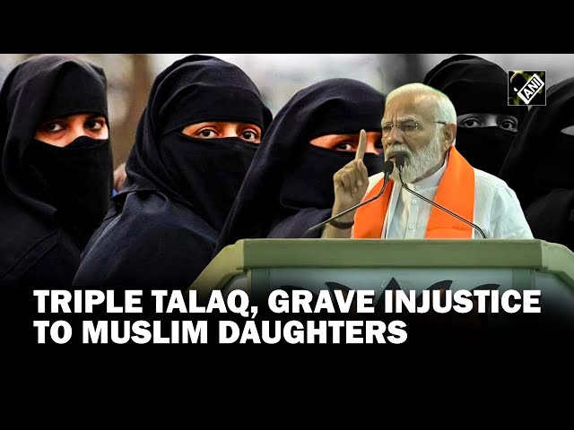 “Grave injustice to Muslim daughters…”PM Modi talks about politics around Triple Talaq issue