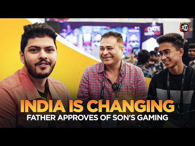 India is changing! Father approves of Gaming !