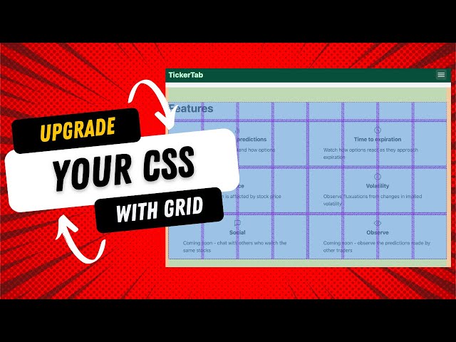 Use CSS Grid to Upgrade Your UI (brief)