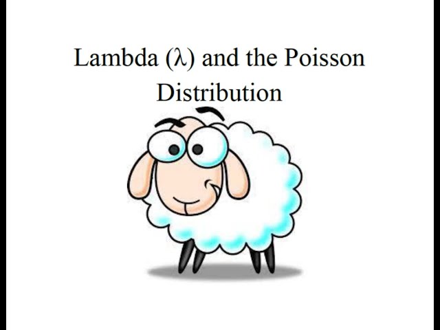 Statistics: The Mean (Lambda) of a Poisson Distribution Explained