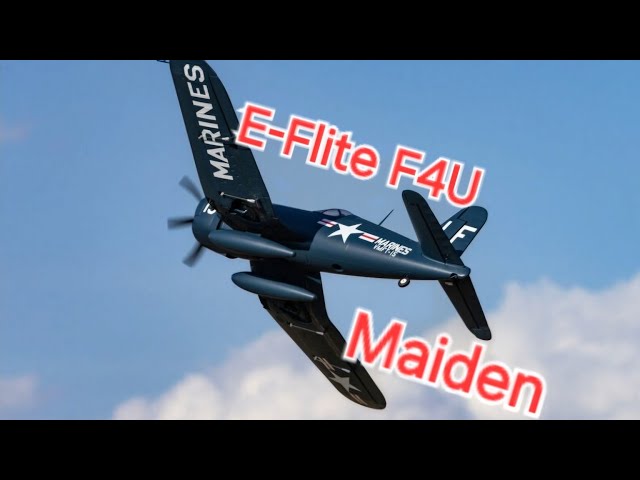 E-Flight F4U Corsair 1.2 Maiden