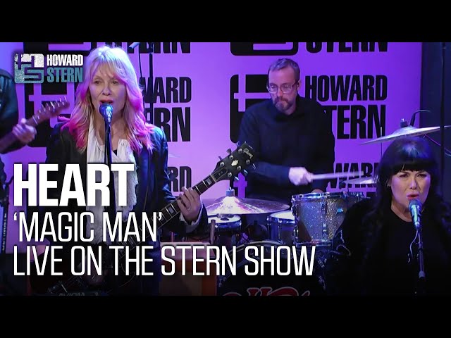Heart “Magic Man” Live on the Stern Show