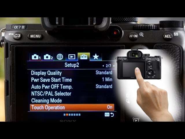 Sony A7 III - Touch Focus Explained In Detail with Demo in Lab