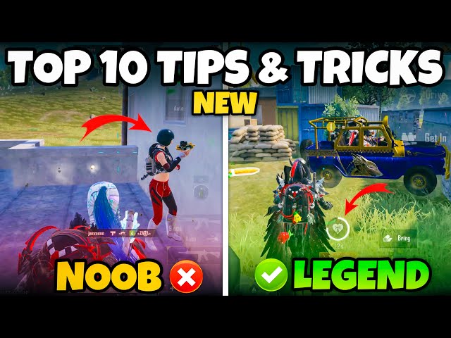 THESE 10 TIPS WILL MAKE YOU PRO IN BGMI INSTANTLY💥BEST TIPS | Mew2.