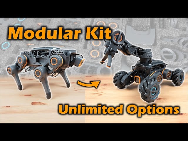 One Kit, 7+ Robot Options - UGOT Modular Robotics Kit!