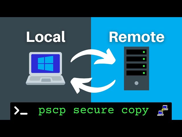 How to Use Putty pscp to Copy Files to/from a Remote Server