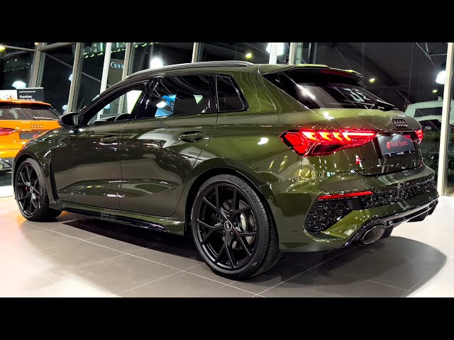 2024 Audi RS3 Sportback - Interior and Exterior in Audi Exclusive Paintwork