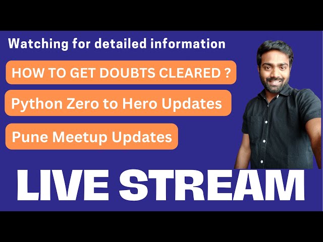 DevOps Doubts Clearing Sessions | Python Course Updates | Pune Meetup | Q&A #abhishekveeramalla