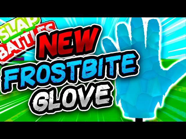 New FROSTBITE Glove🧊 & HOW TO GET IT! - Slap Battles Roblox